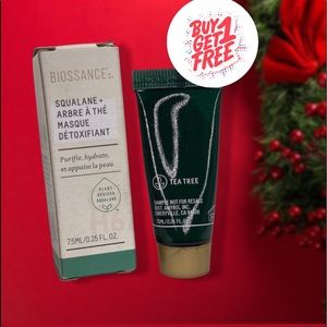 2 ! BIOSSANCE
Squalane + Tea Tree Detox Mask sample mask